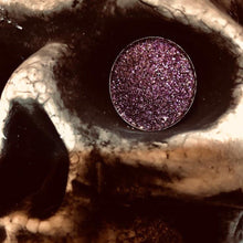 Load image into Gallery viewer, Nighjt by collective cosmetics in 26mm magentic eyeshadow pigment pan 
