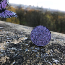 Load image into Gallery viewer, Photo of Space and Time by collective cosmetics in its 26mm magnetic pan with a purple
