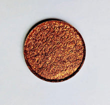 Load image into Gallery viewer, A foiled copper eyeshadow pan that is highly metallic and buttery.  Vegan.
